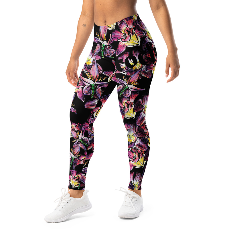 Floral Print Leggings