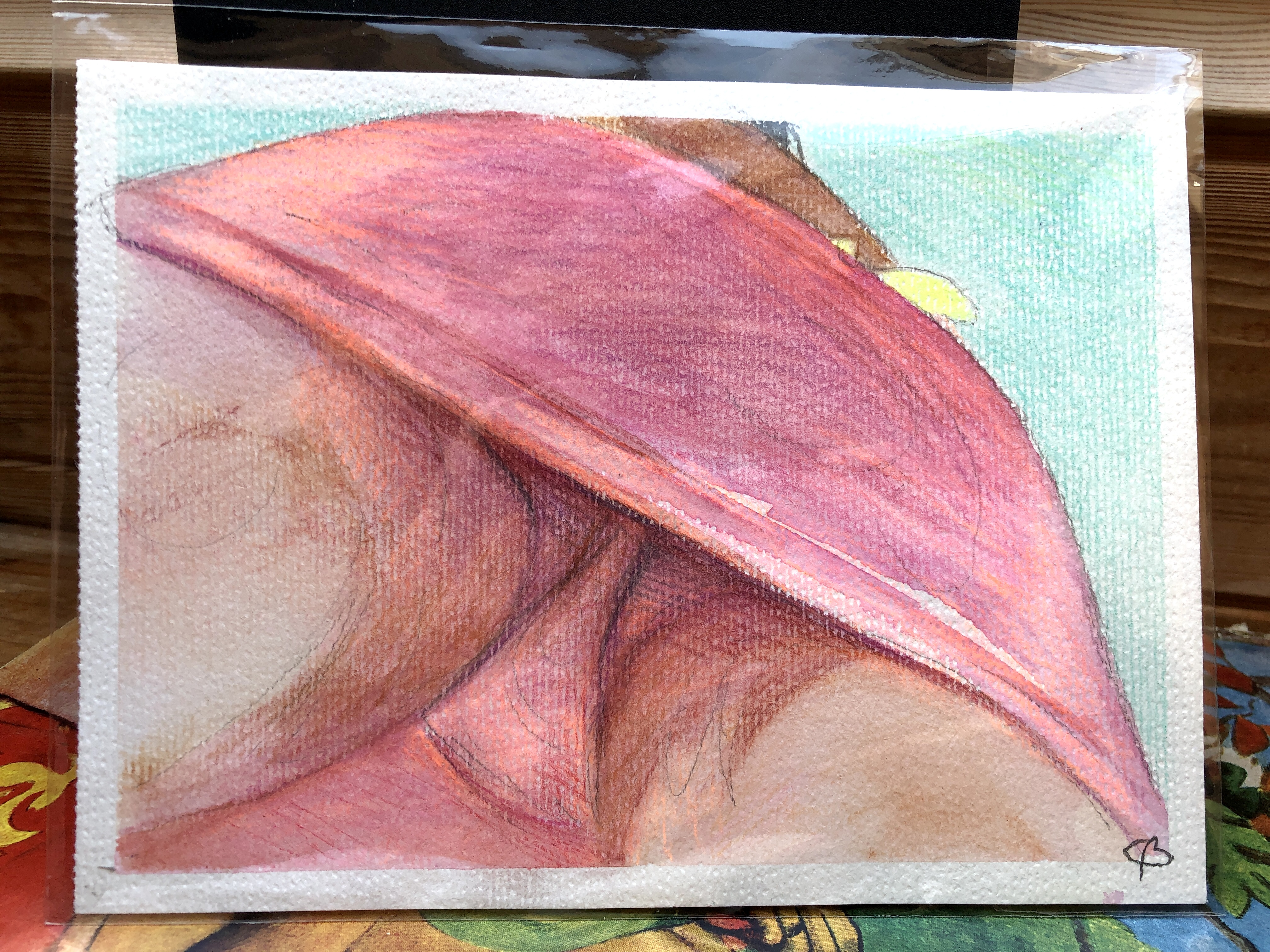 Salsa Body III. - Aquarelle study 