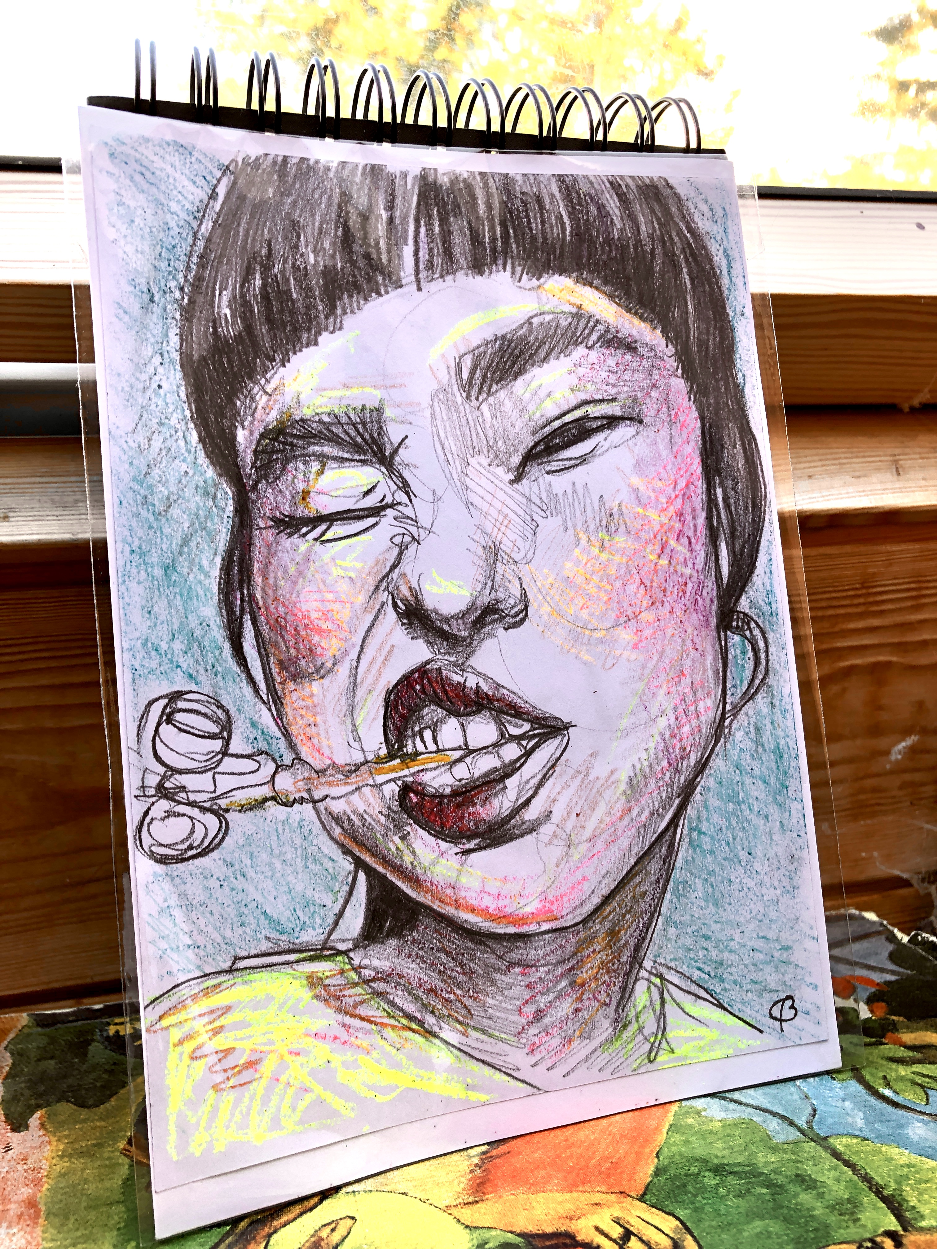 Hand-drawn Portrait Art