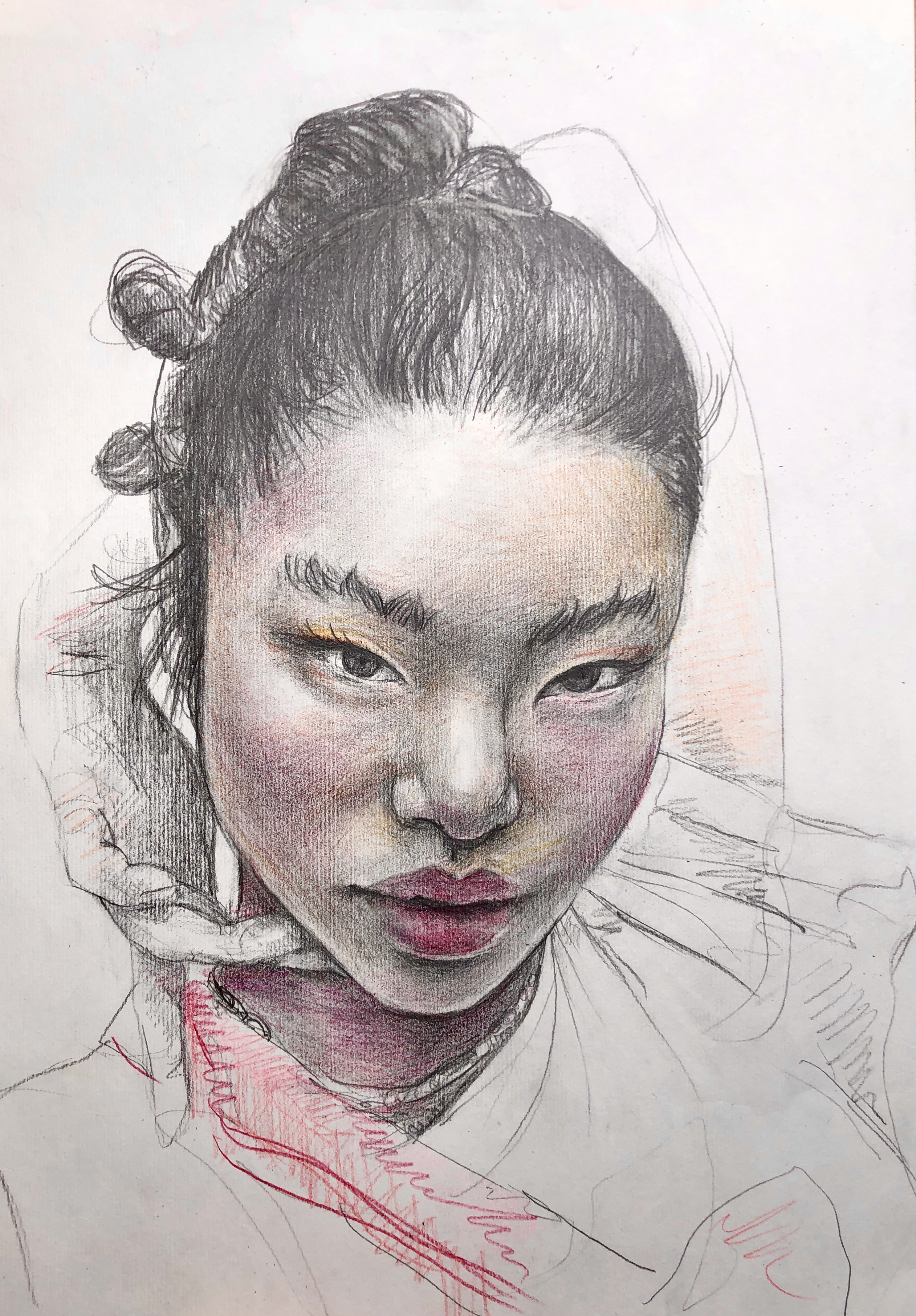 Hand Drawn Portrait Sketch