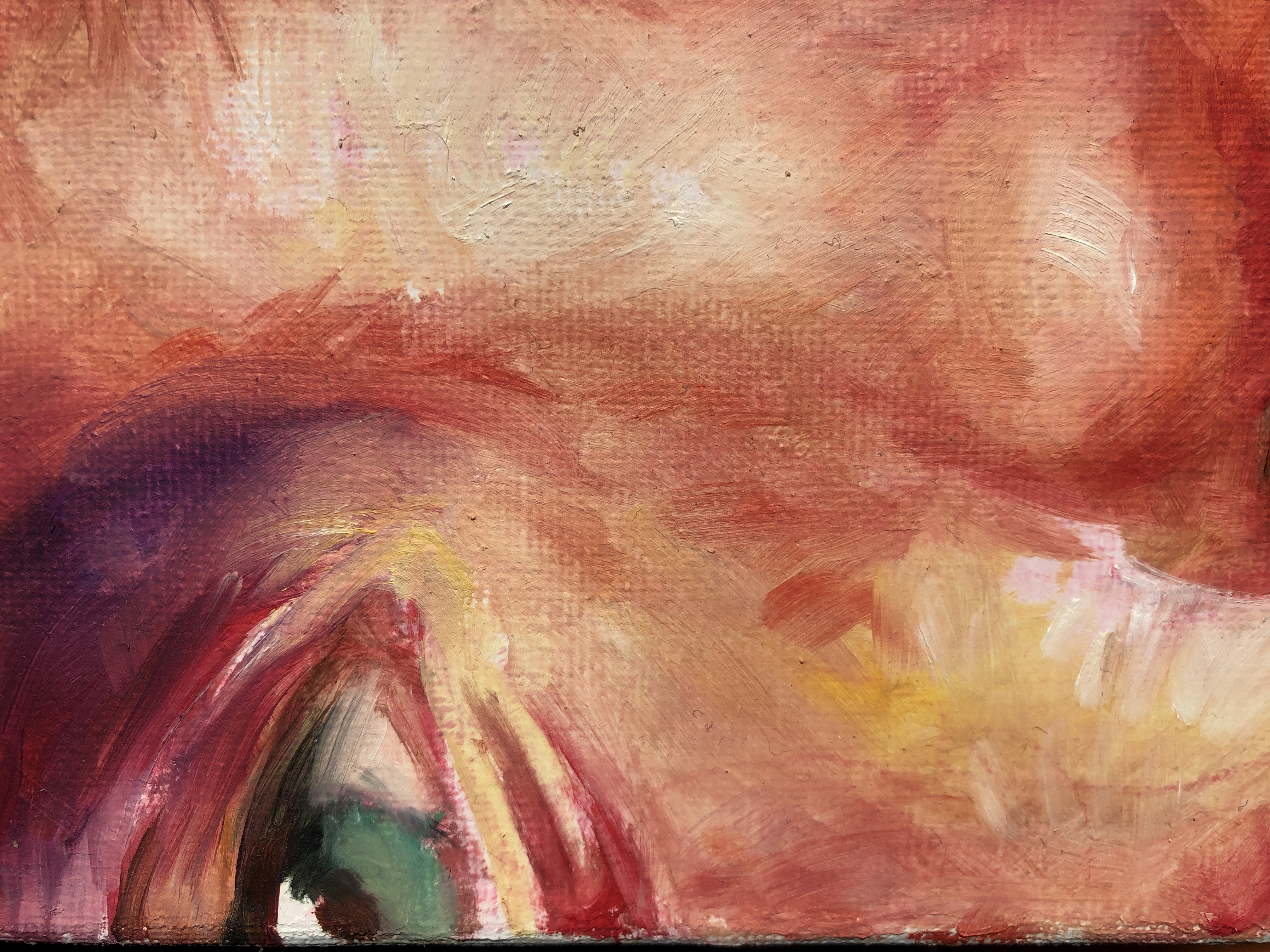 Expressive Portrait Oil Painting