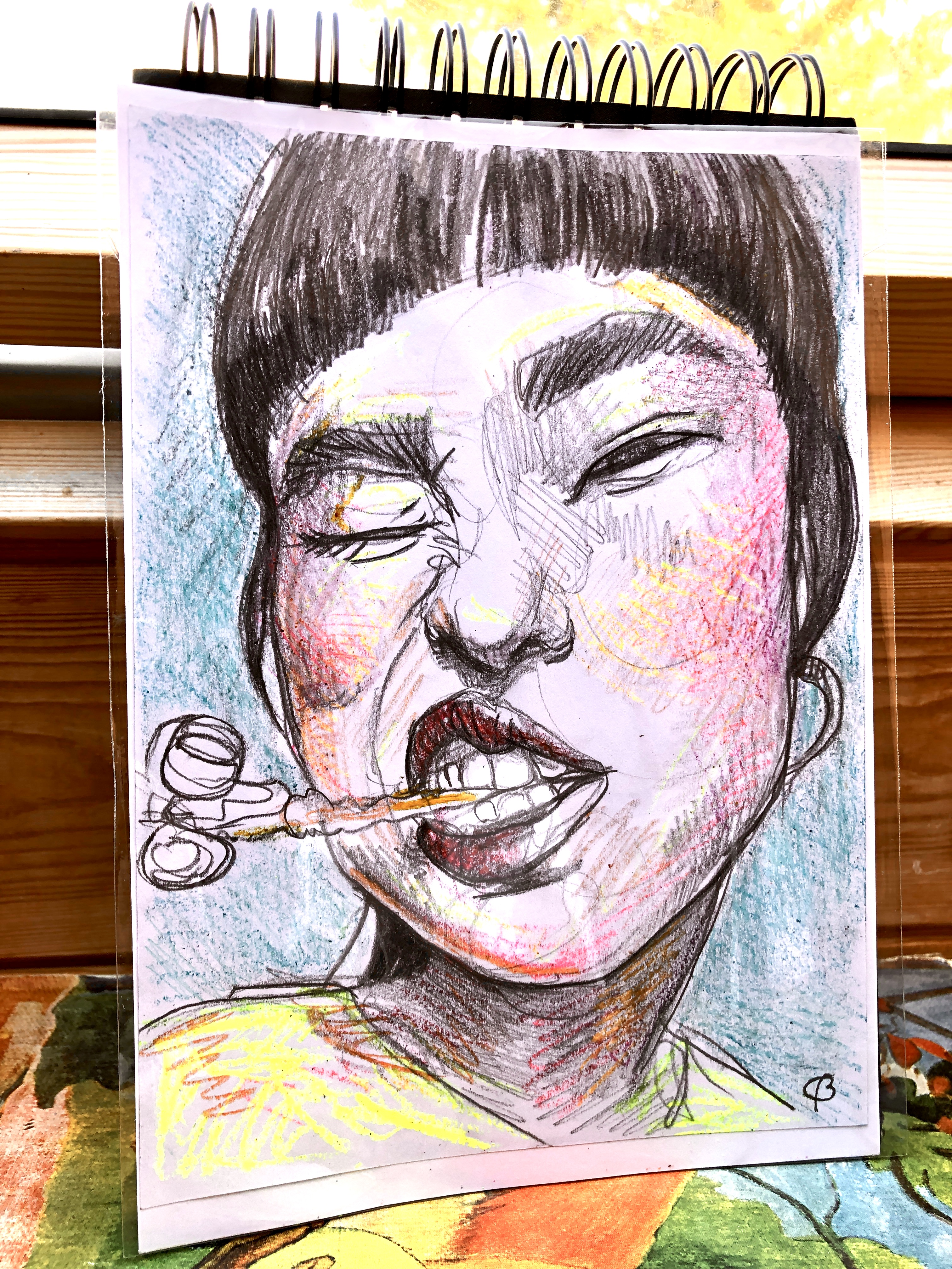 Hand-drawn Portrait Art