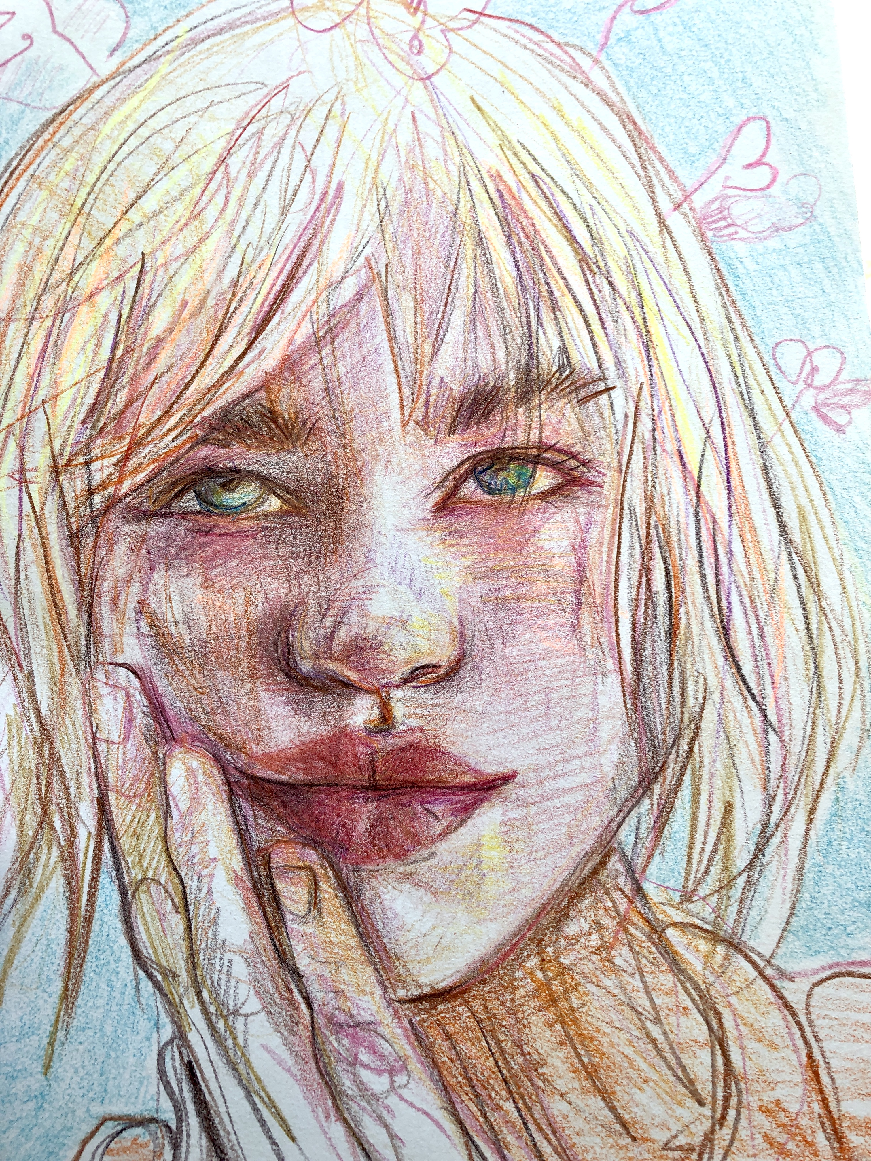 Hand-drawn Portrait Art