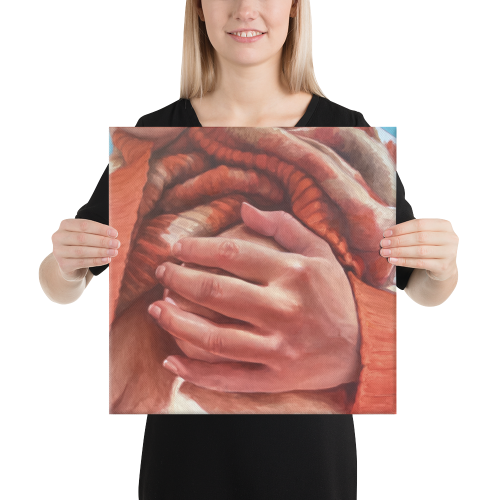 Grab a Tit - Canvas Print