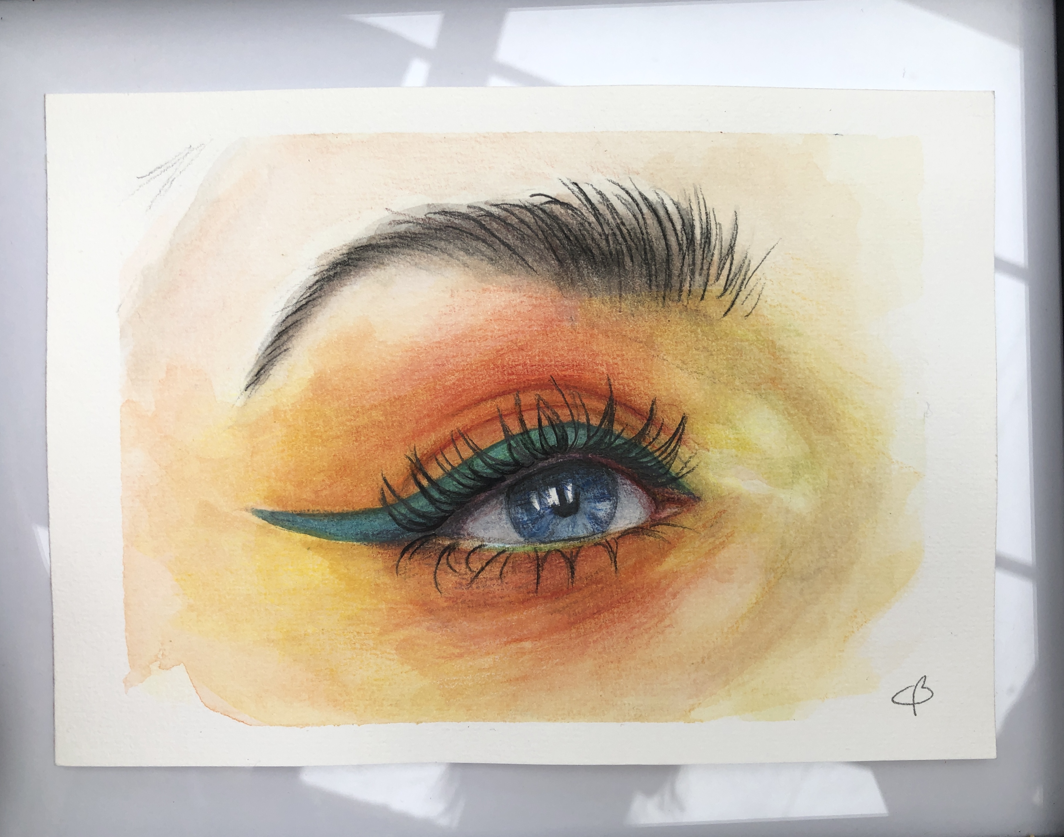 Watercolor Eye Artwork