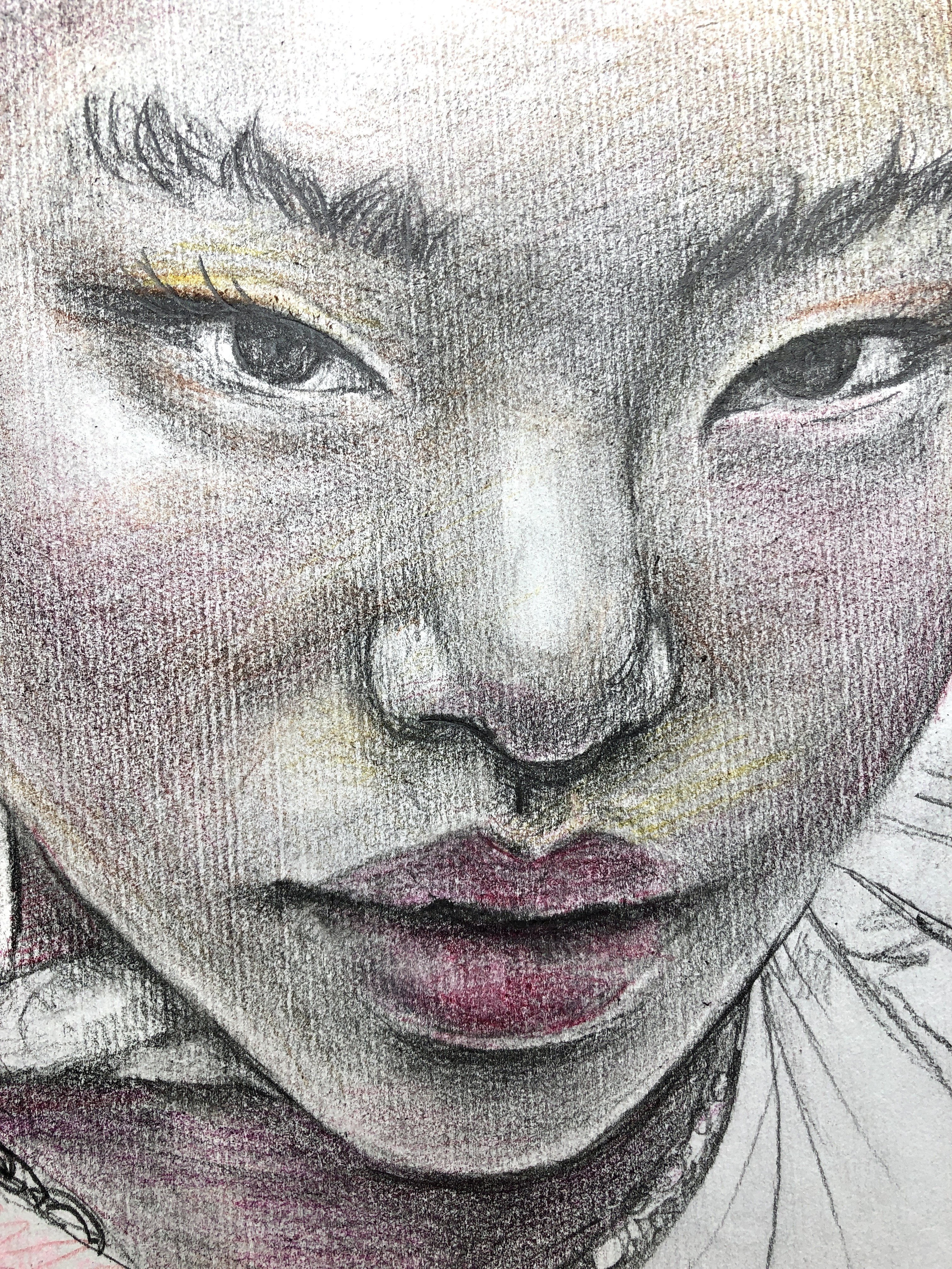 Hand Drawn Portrait Sketch