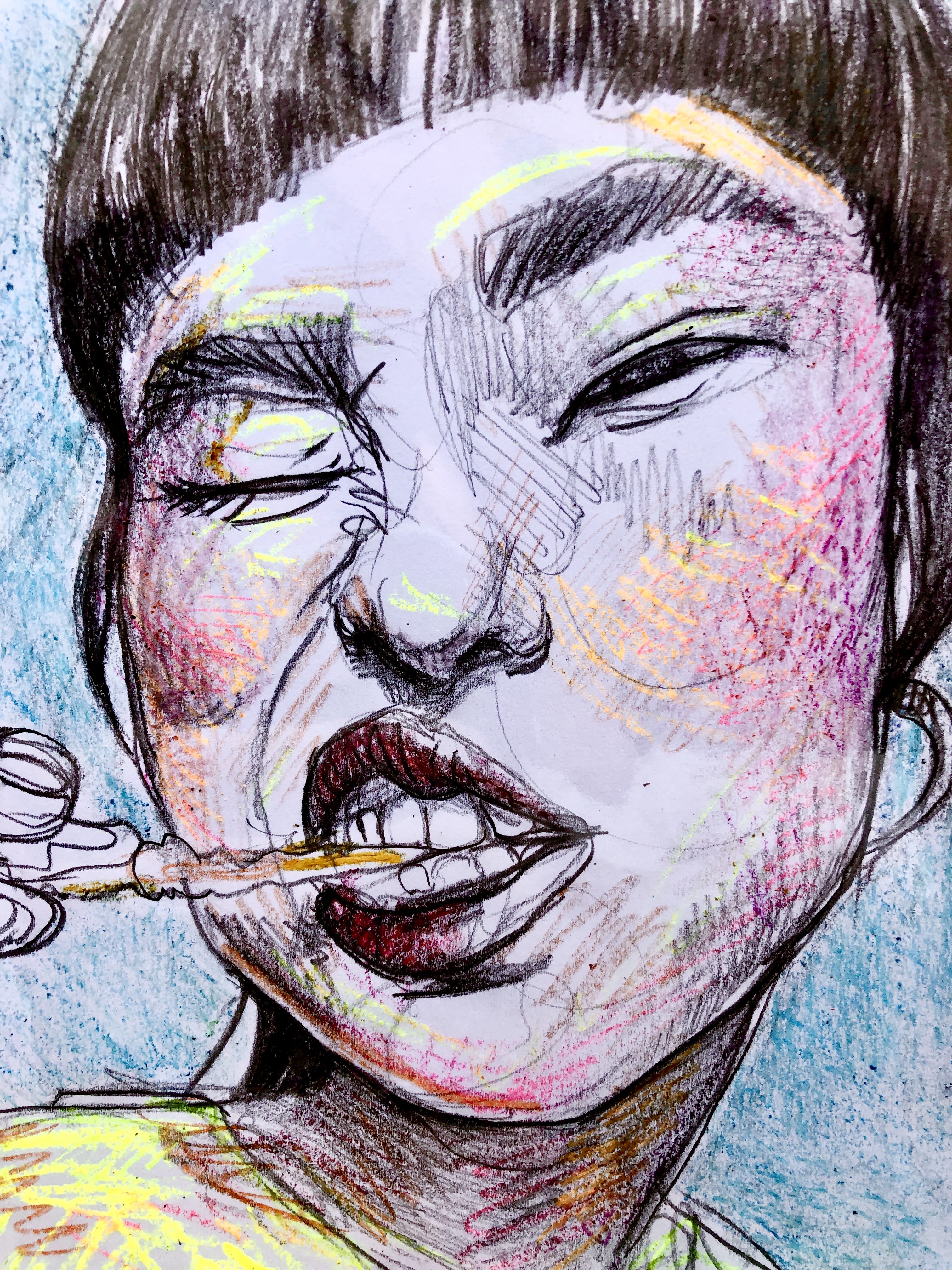 Hand-drawn Portrait Art