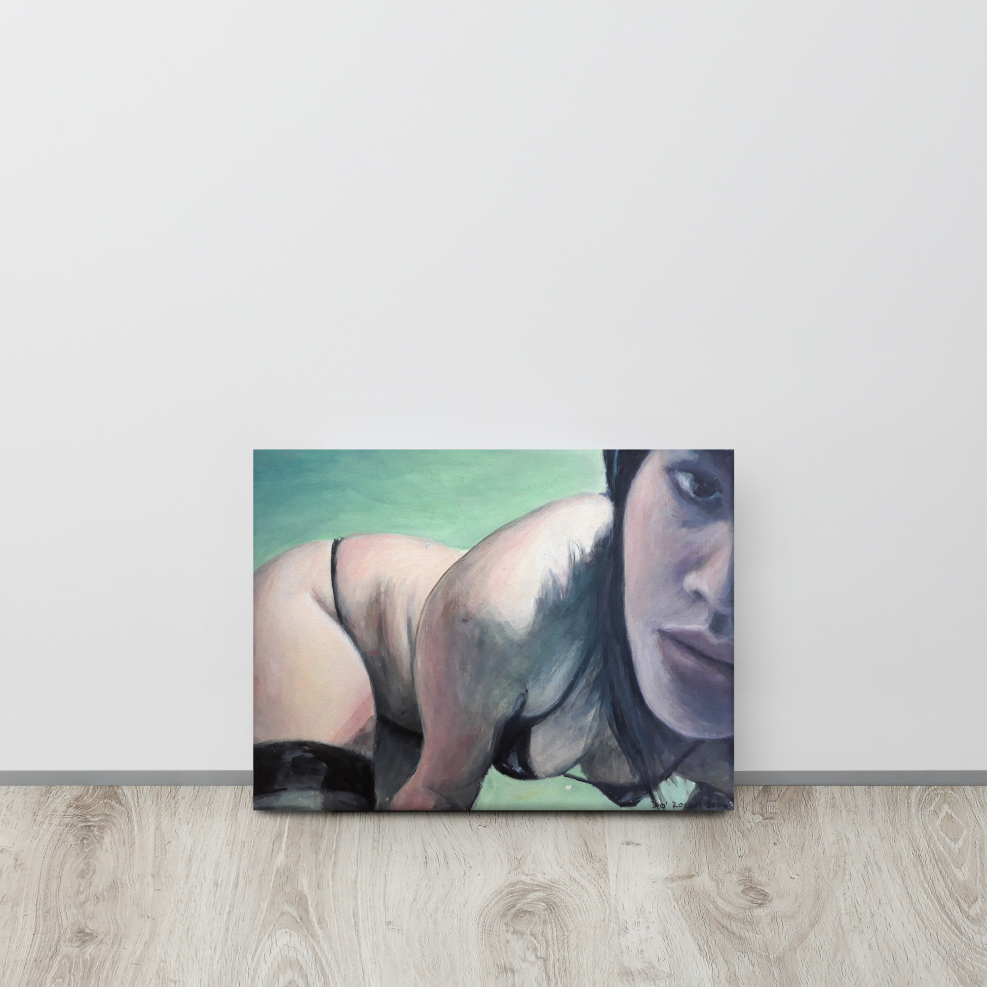 Posing - Canvas Print