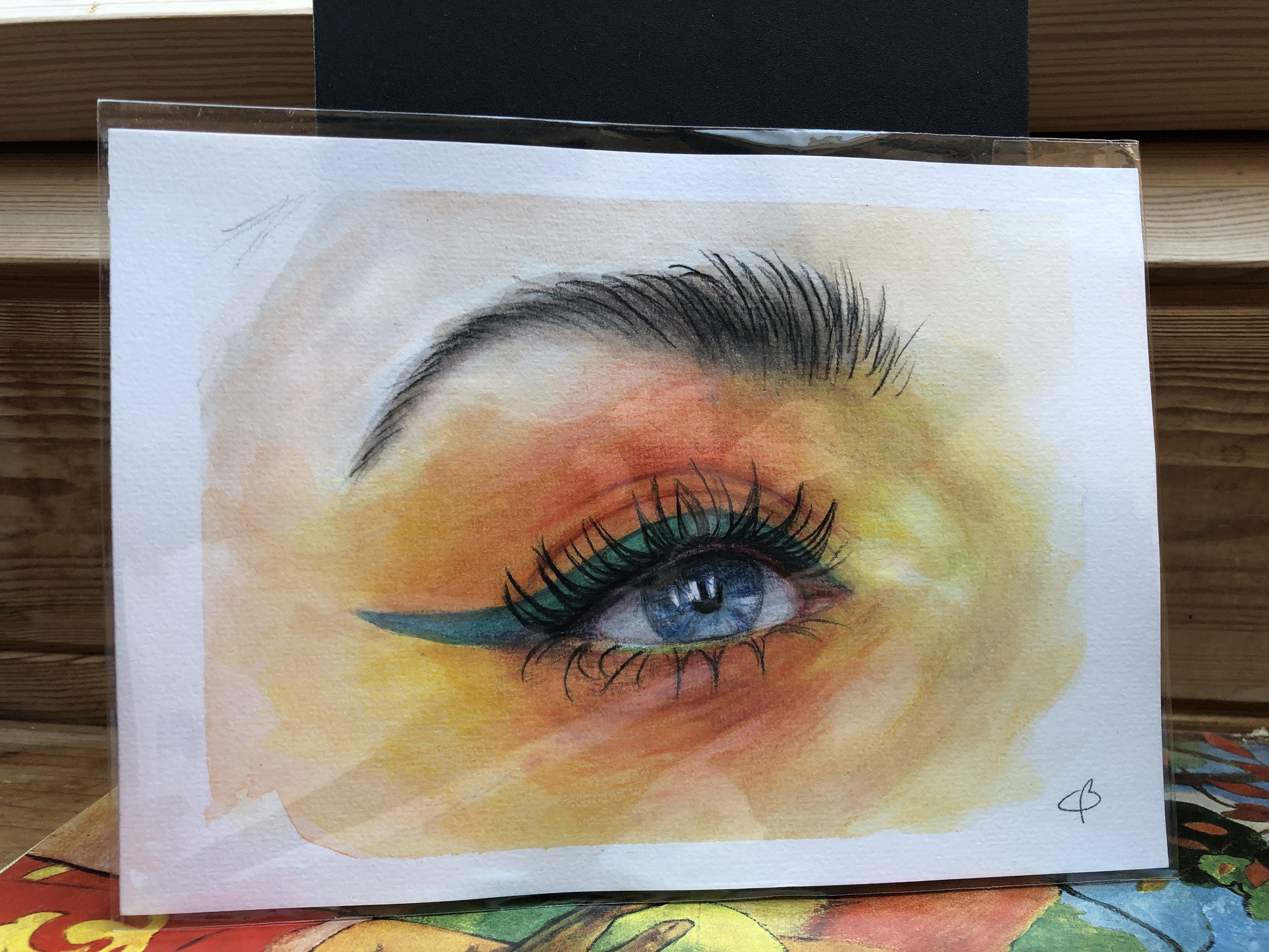 Watercolor Eye Artwork