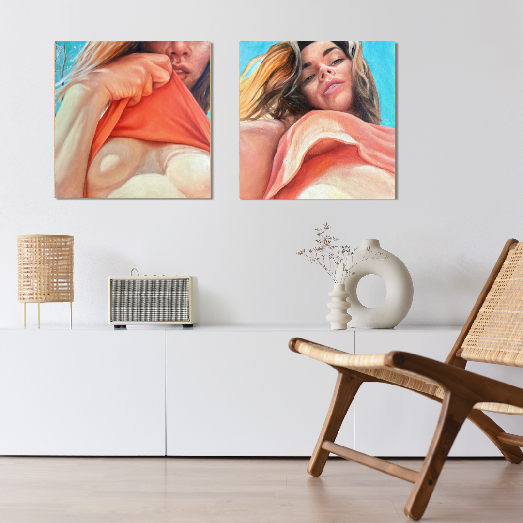 Spring Summer III. - Canvas Print