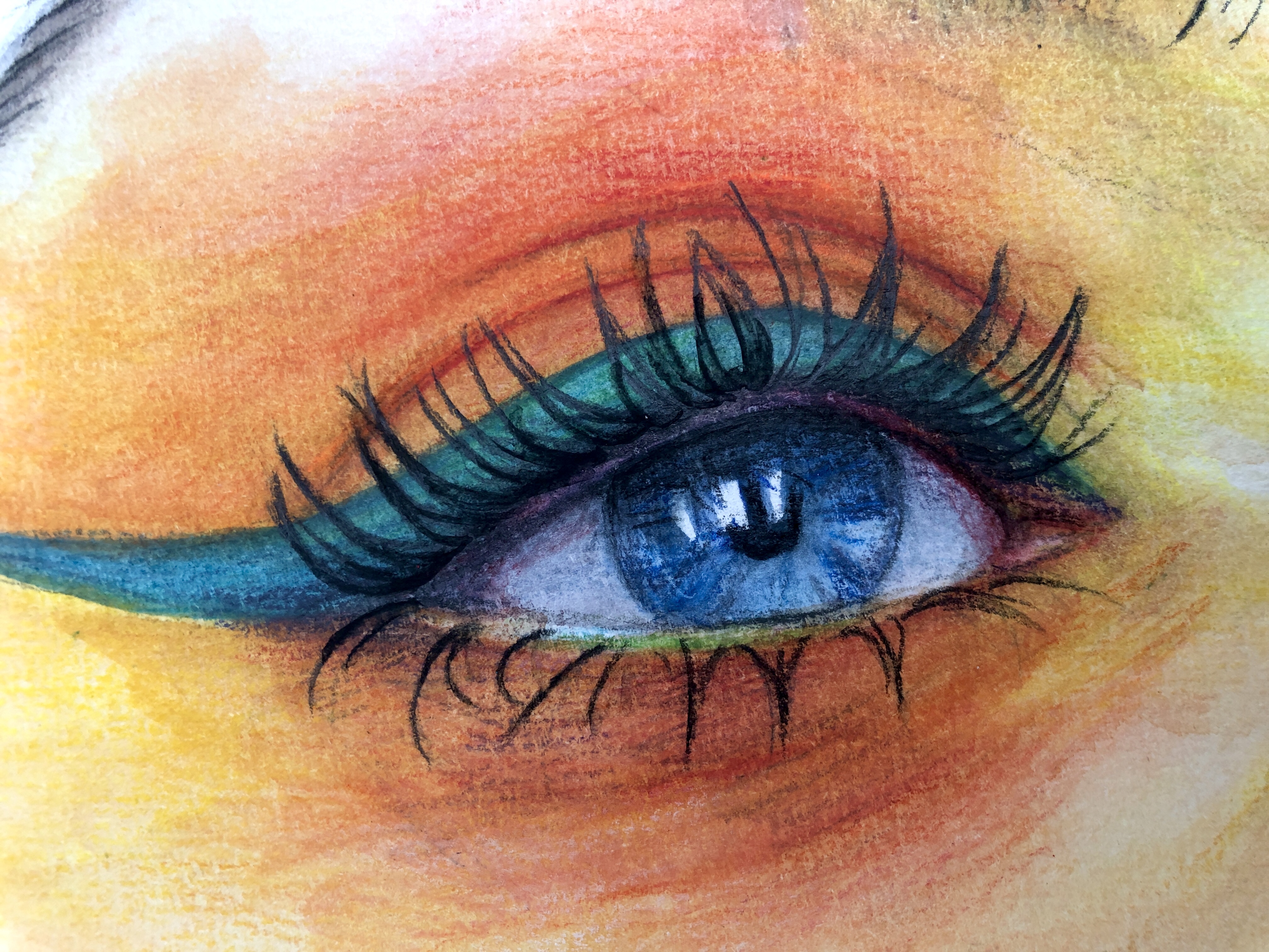 Watercolor Eye Artwork