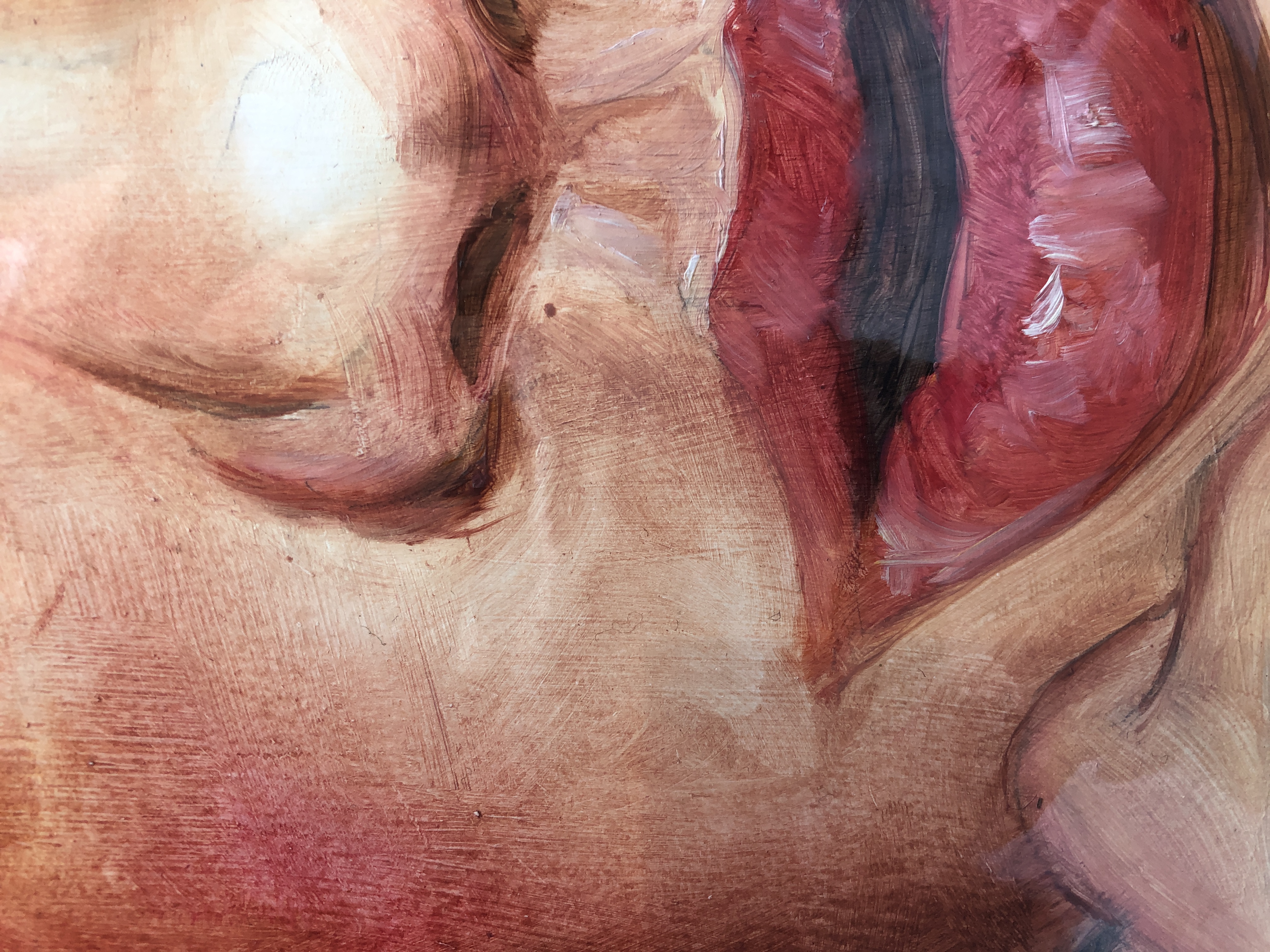 Oil Portrait on Paper