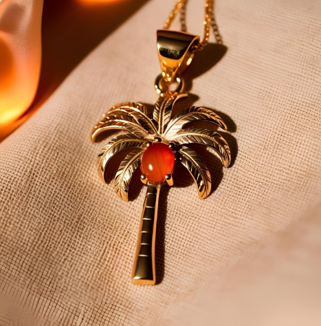 Pendentif palmier 