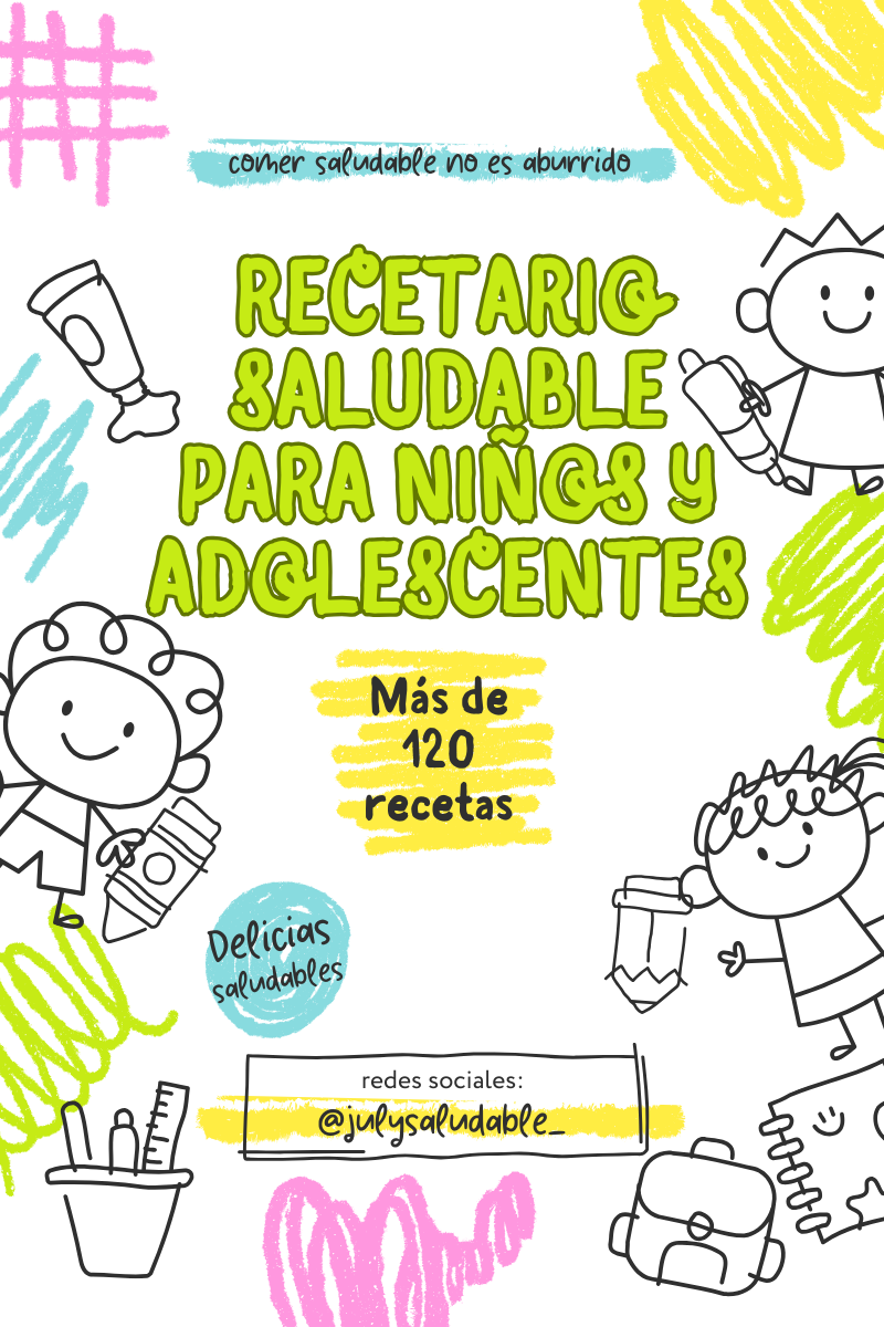 Recetario Saludable para Niños y Adolescentes