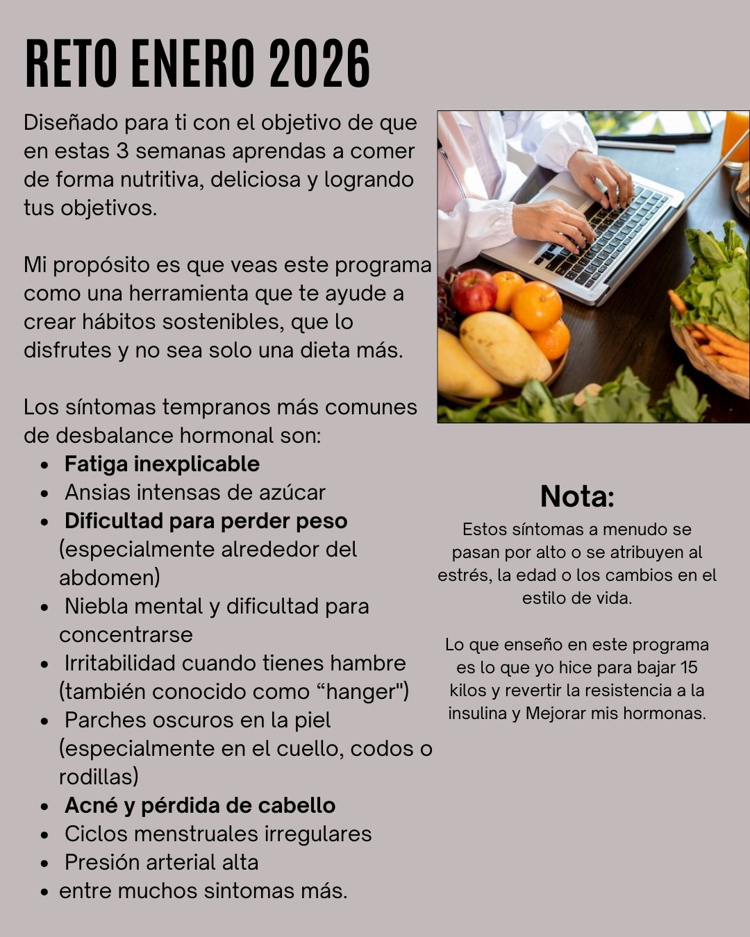 Reto Bye Inflamación ENERO 2026 “Inicia el año ligera, con energía y sin inflamación”