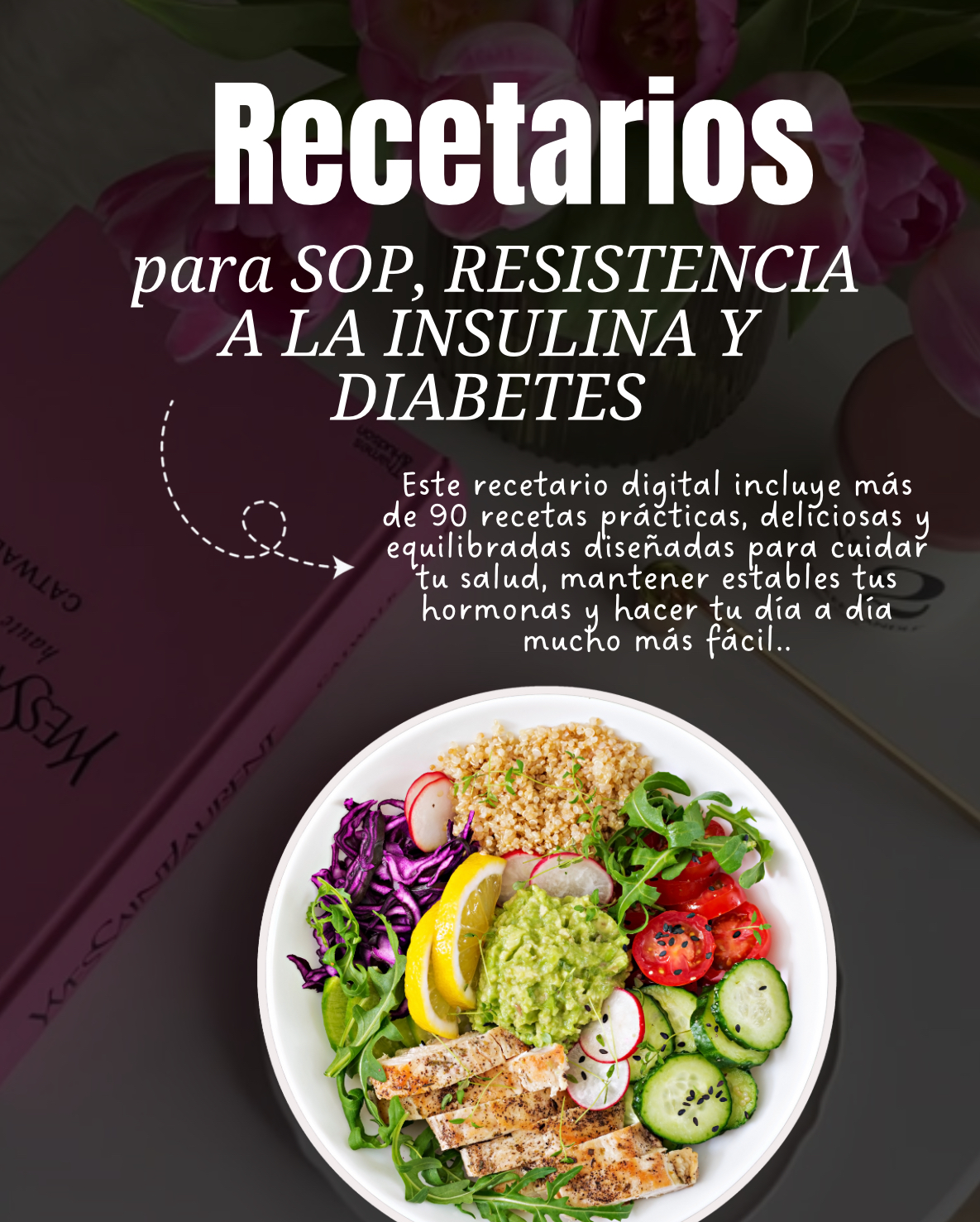 Recetarios para SOP, RESISTENCIA A LA INSULINA Y DIABETES