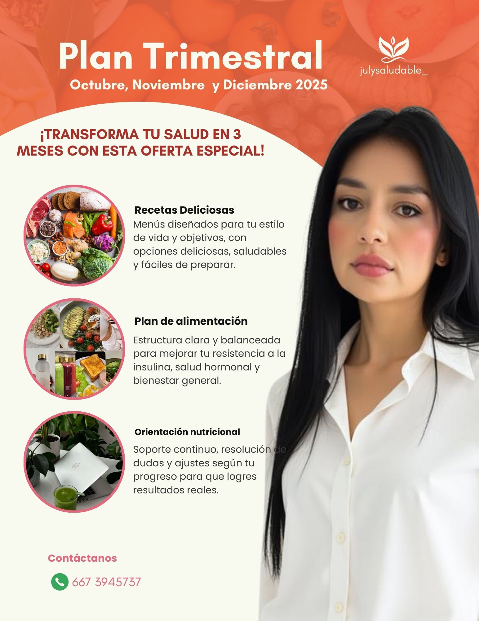 Plan trimestral bye inflamación
