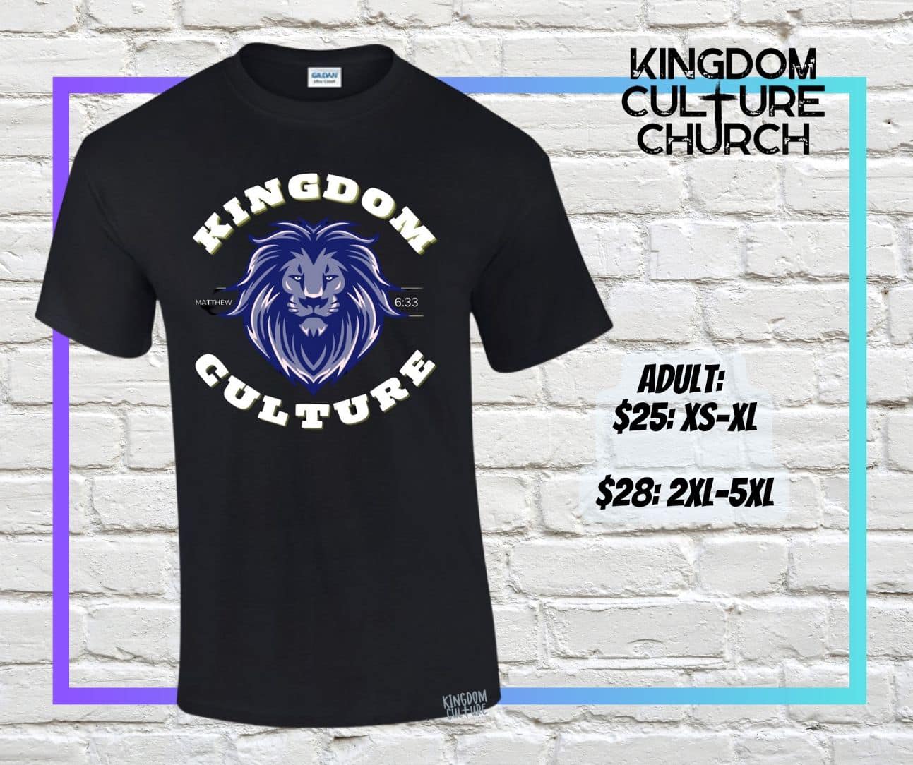 Kingdom Culture Lion T-Shirt