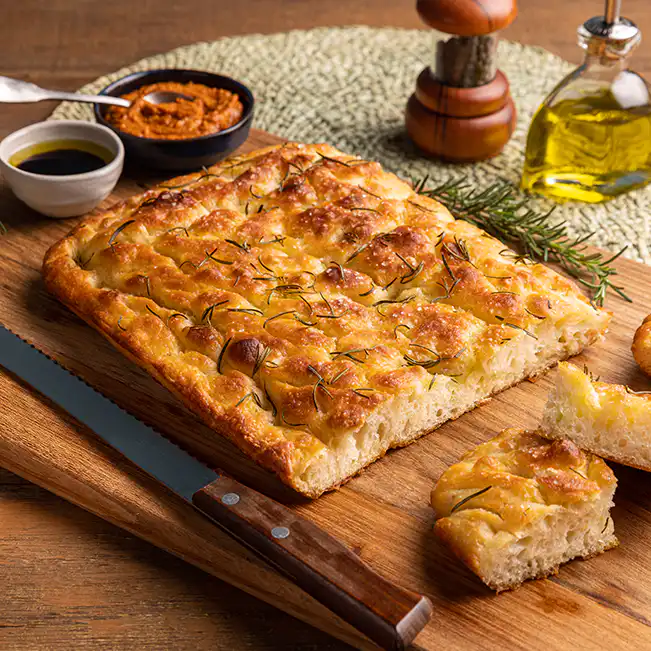 FOCACCIA SAL GROSSO E ALECRIM