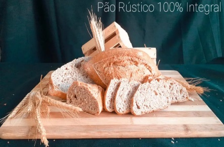 PÃO RUSTICO 100% INTEGRAL