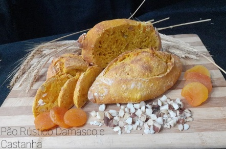 PÃO RUSTICO DAMASCO E CASTANHA DO PARÁ