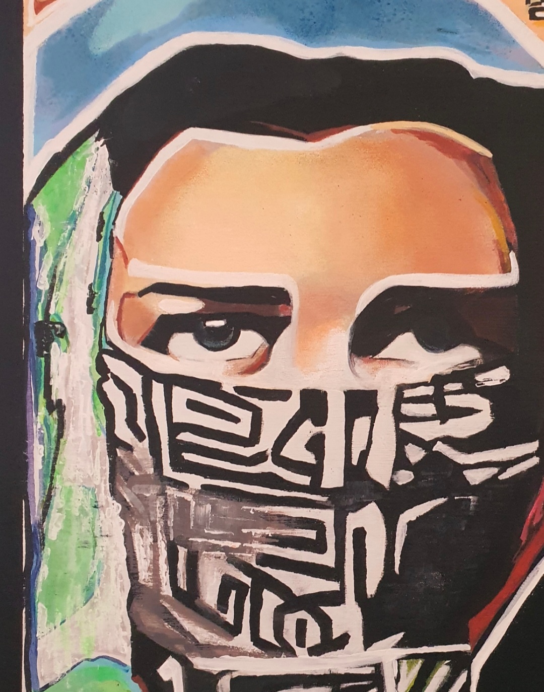 GANGSTA   100 x 90 cm