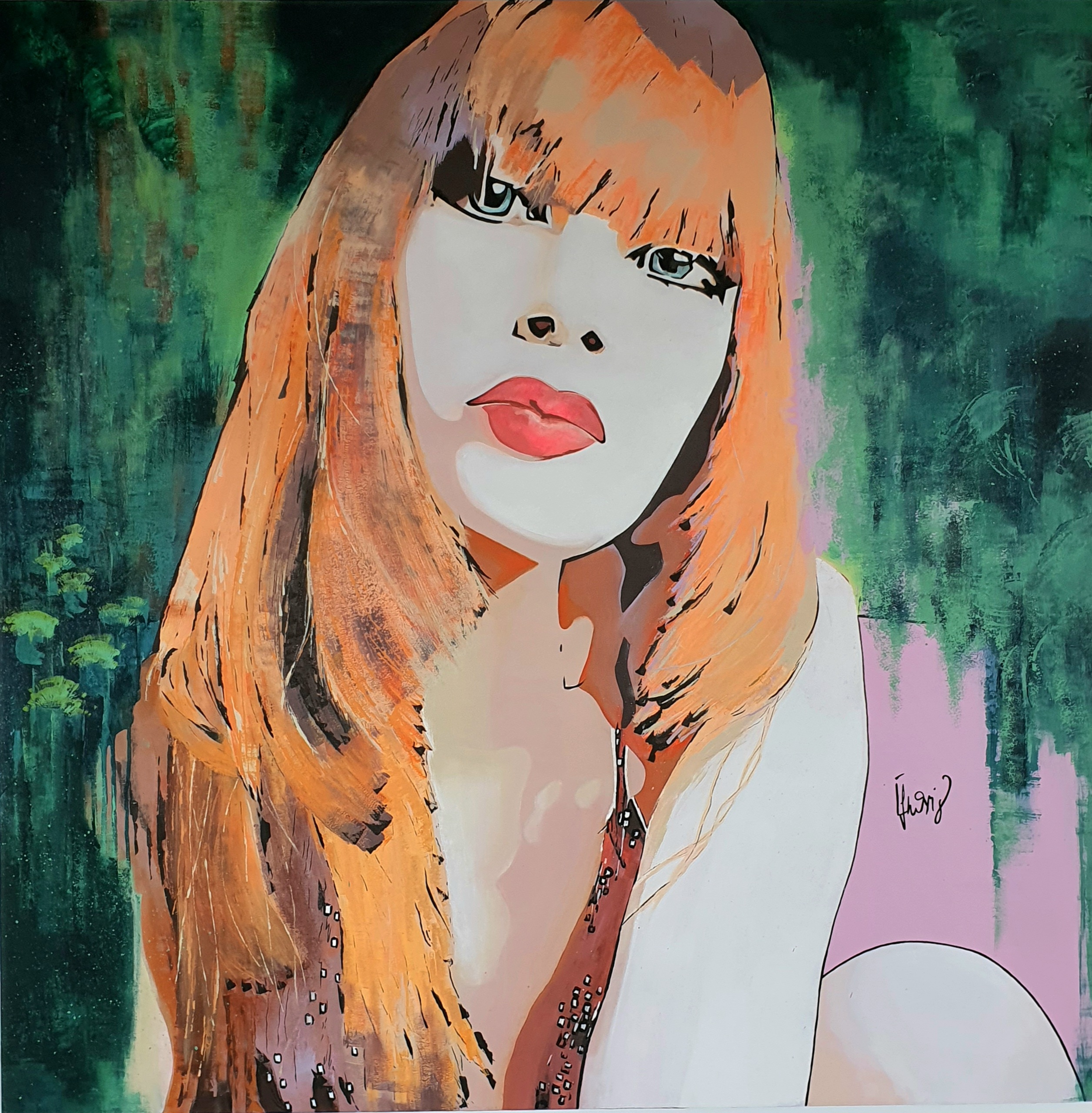 FAUVE    105 x 105 cm