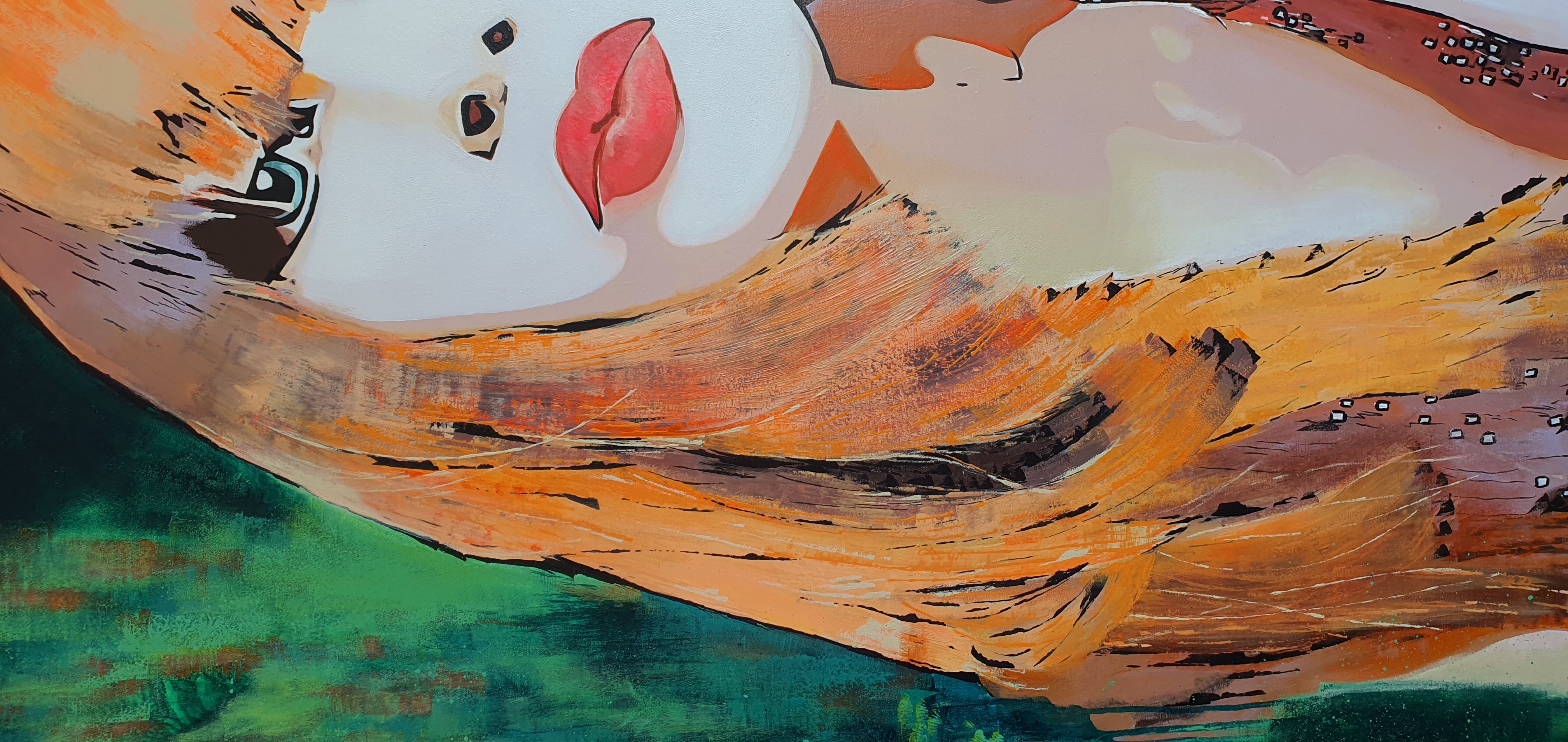 FAUVE    105 x 105 cm