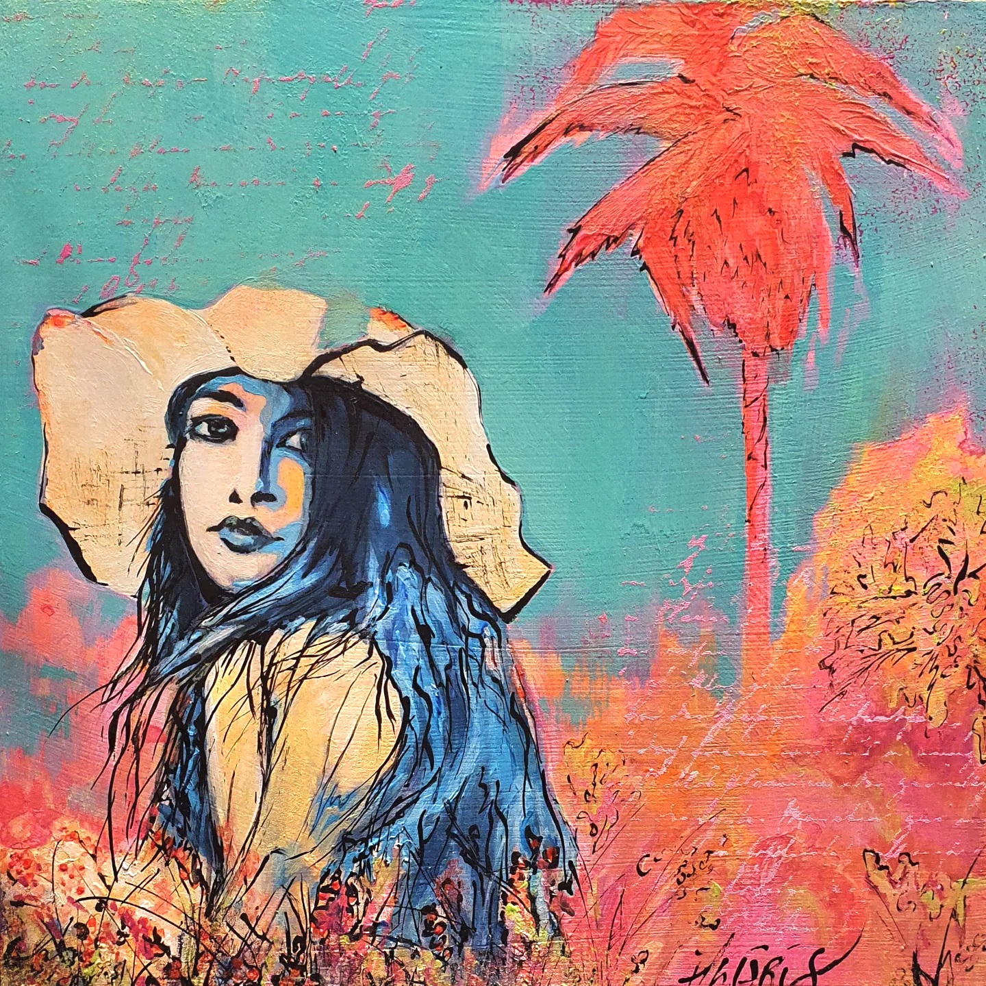 XOXO 19 cm x 19 cm