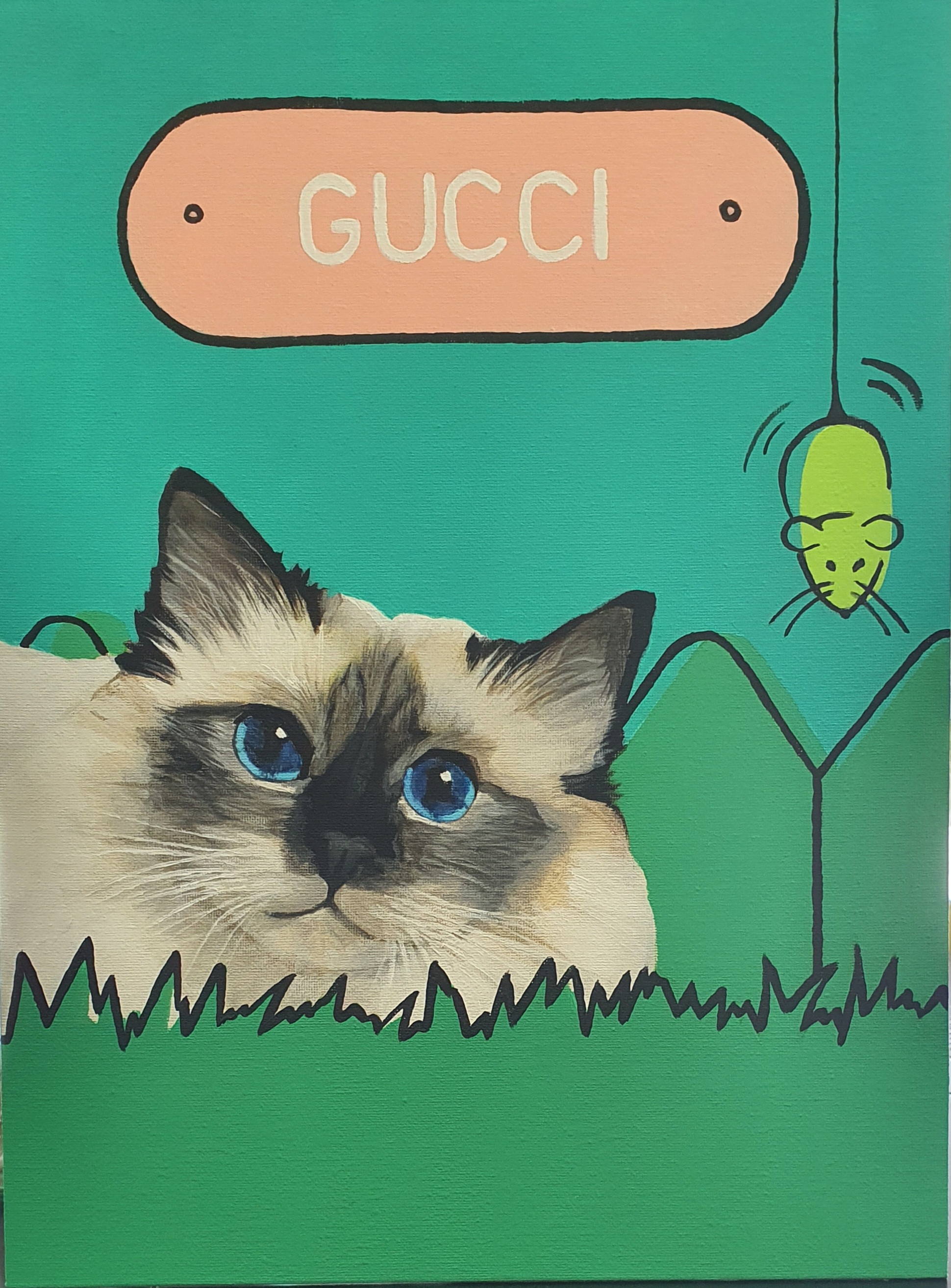 GUCCI  40 x 30 cm