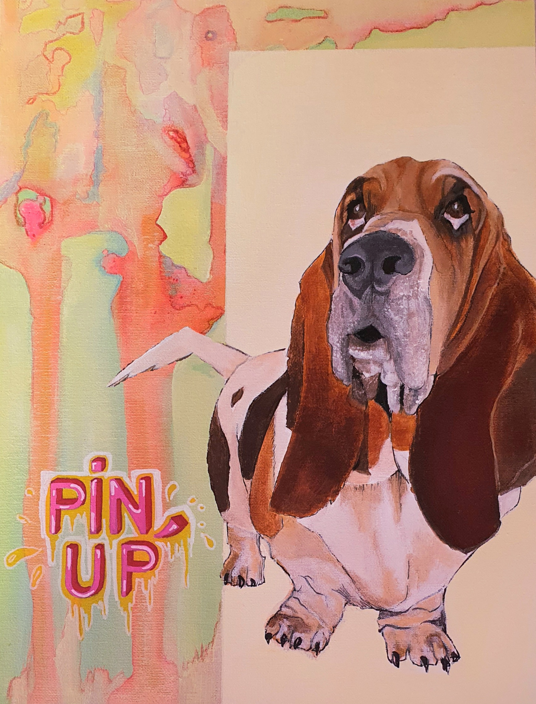PIN'UP   40x30cm