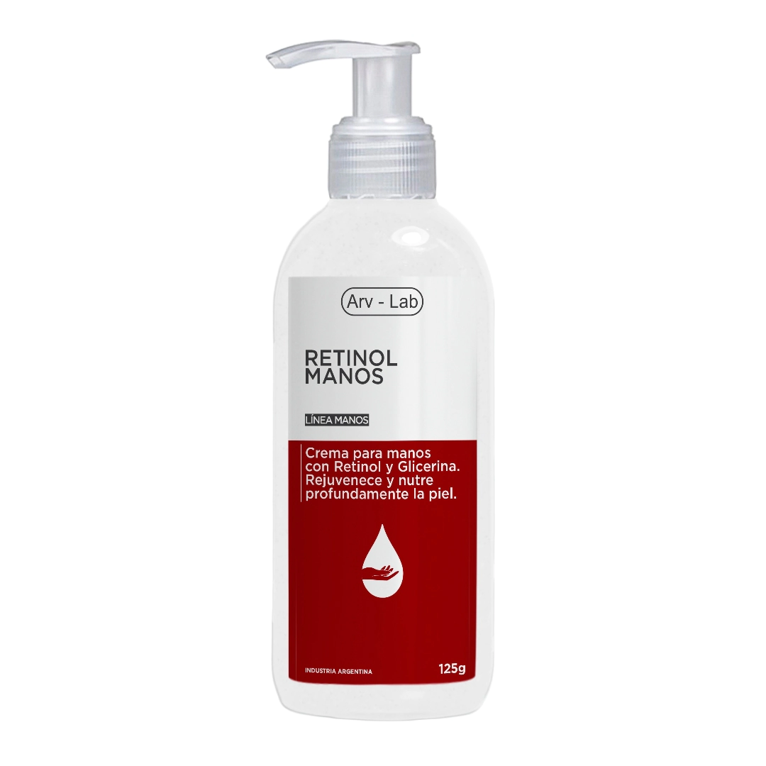 RETINOL MANOS 125 CC /VALVULA