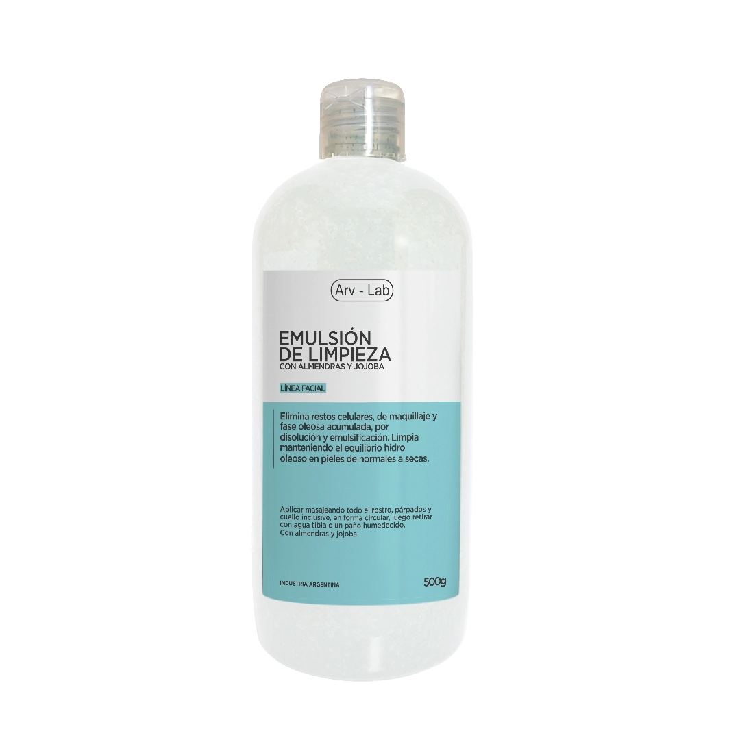 EMULSION DE LIMPIEZA CON JOJOBA Y ALMENDRAS
