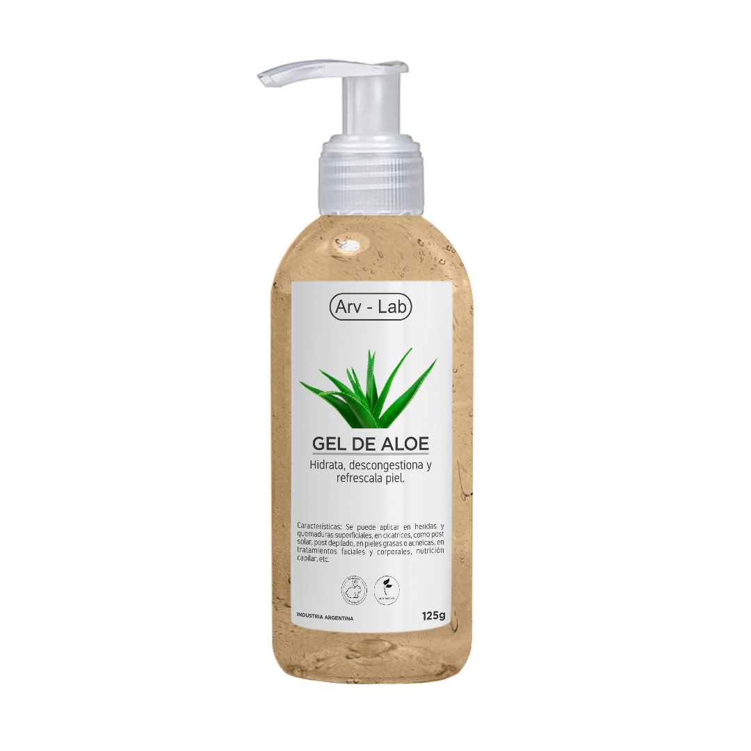 GEL DE ALOE 125 CC con VALVULA