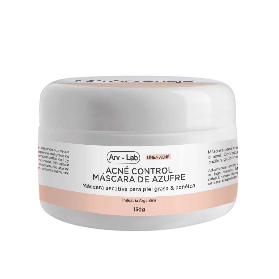 MASCARA  AZUFRE CONTROL ACNE