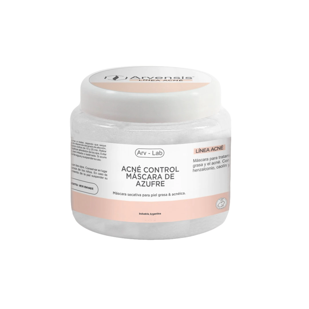 MASCARA  AZUFRE CONTROL ACNE