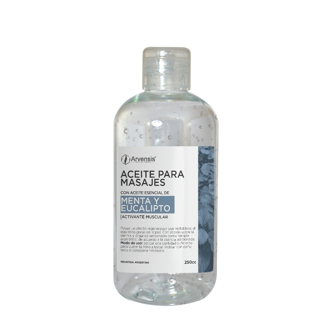 ACEITE BASE CORPORAL DE MENTA Y EUCALIPTO