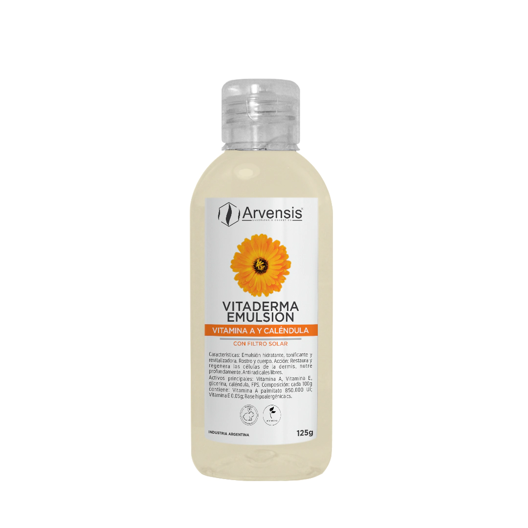 VITADERMA  EMULSION CON FILTRO SOLAR 130CC