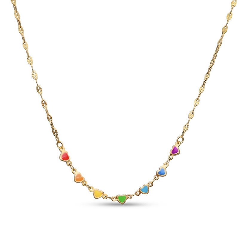 Gargantilla 7 corazones 