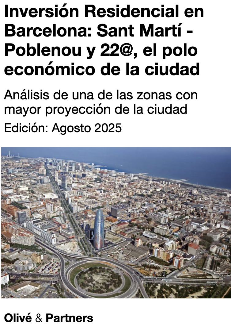 Estudio de Mercado 2025—2030 Poblenou y el 22@ (Barcelona)