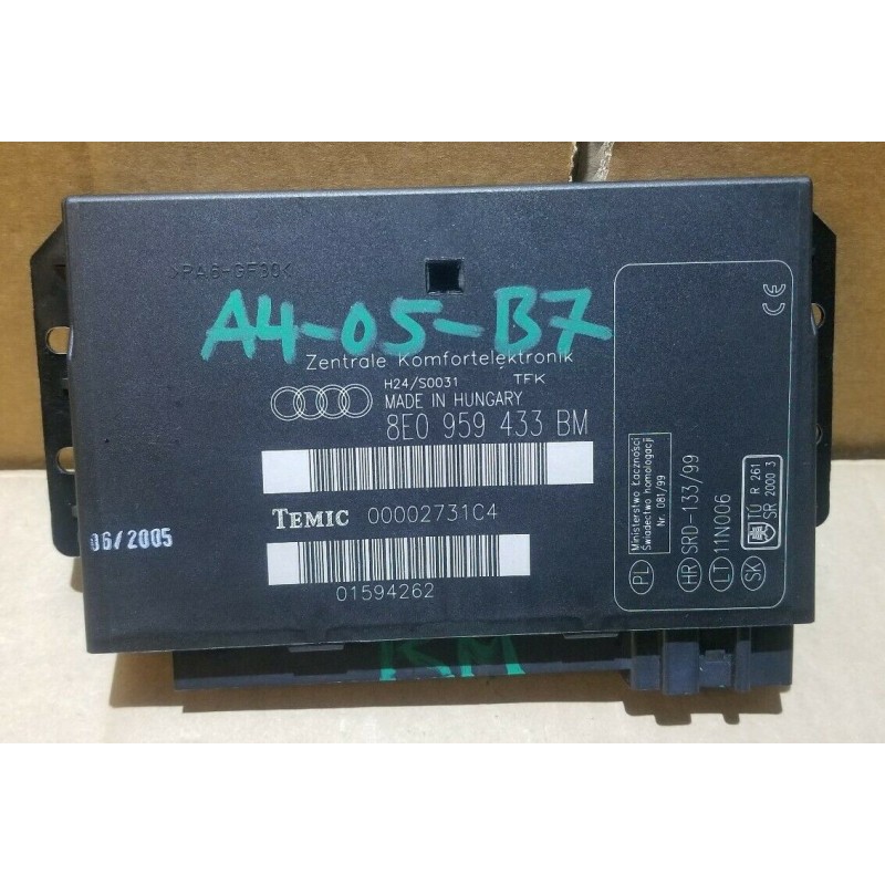 Audi A4 BCM Repair