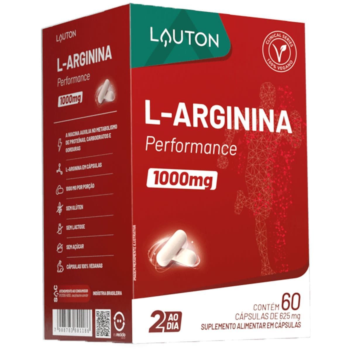 L-Arginina Plus - 60 Cápsulas