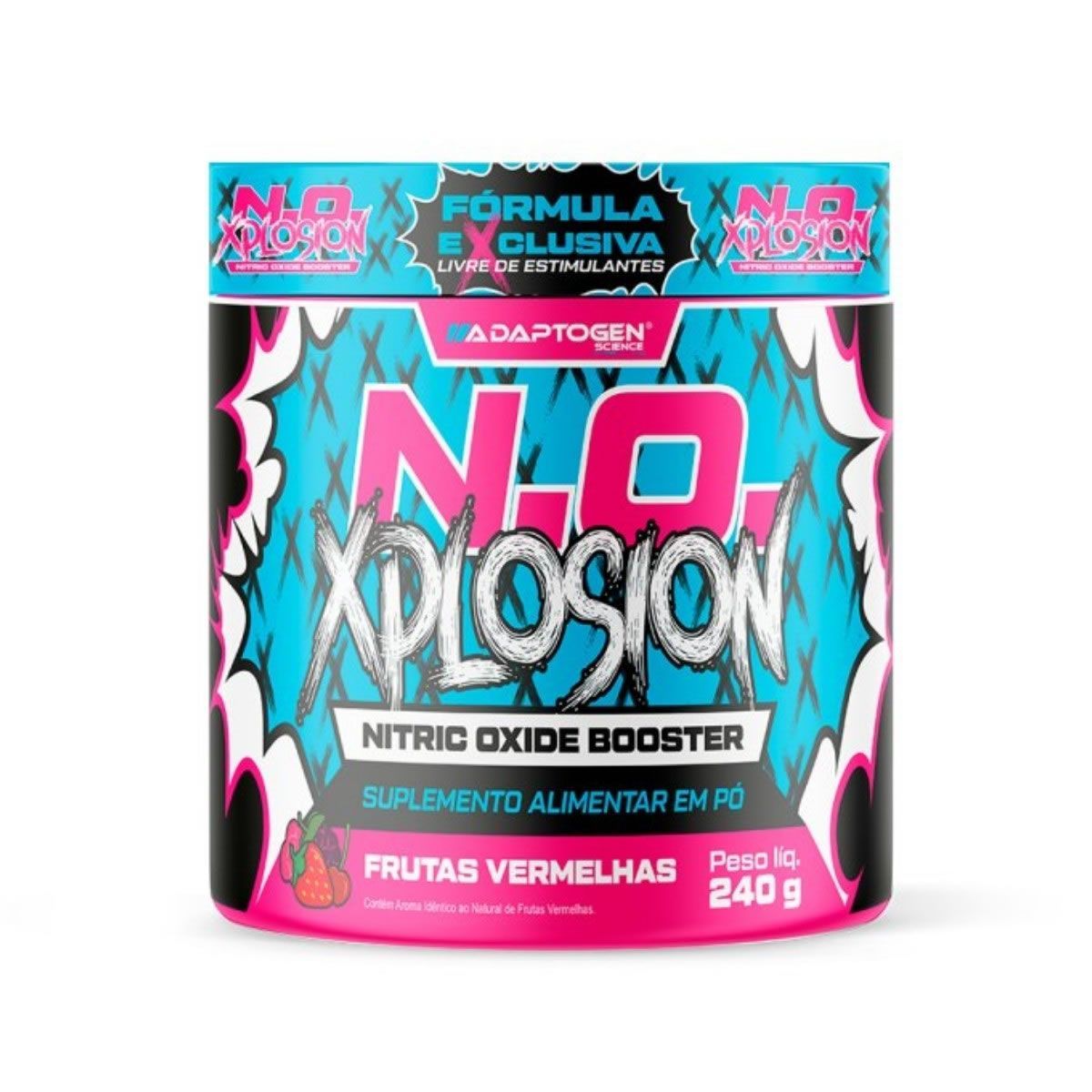 N.O Xplosion Aminoácido - 240g Frutas Vermelhas -  