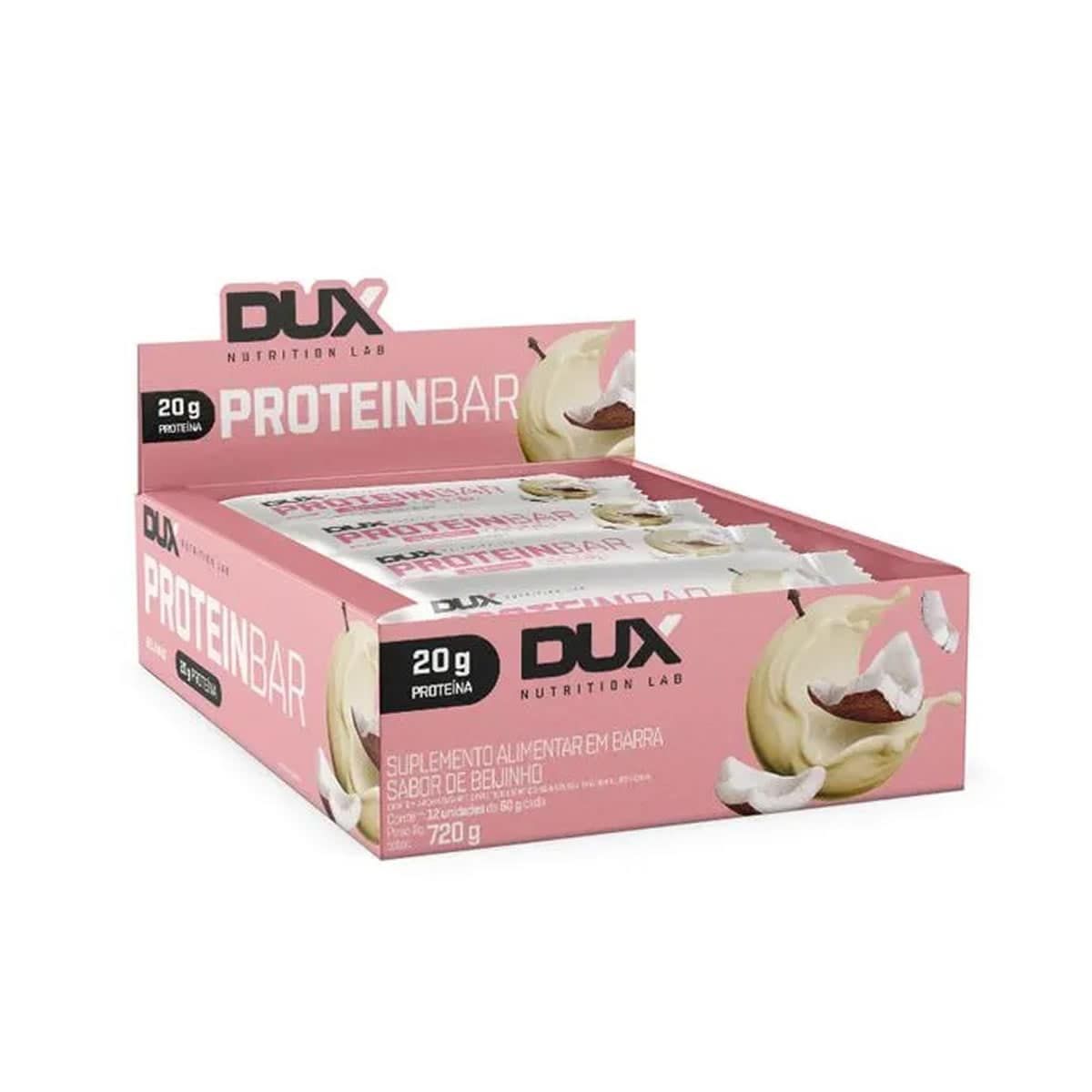 Protein Bar - 12 Unidades 60g  - Dux Nutrition