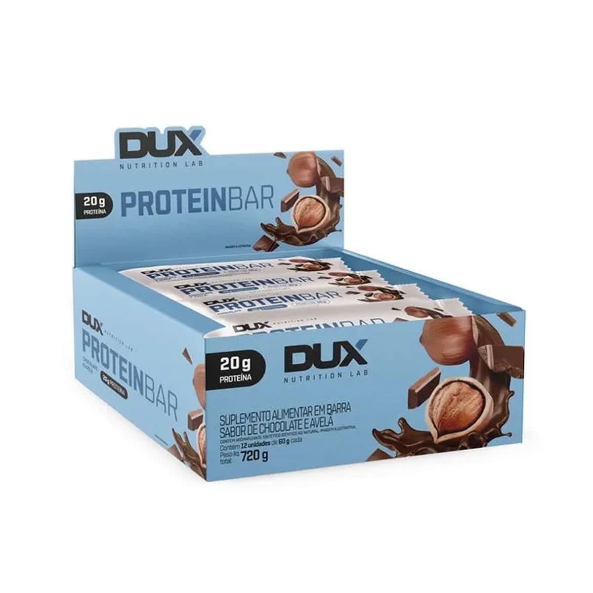 Protein Bar - 12 Unidades 60g  - Dux Nutrition