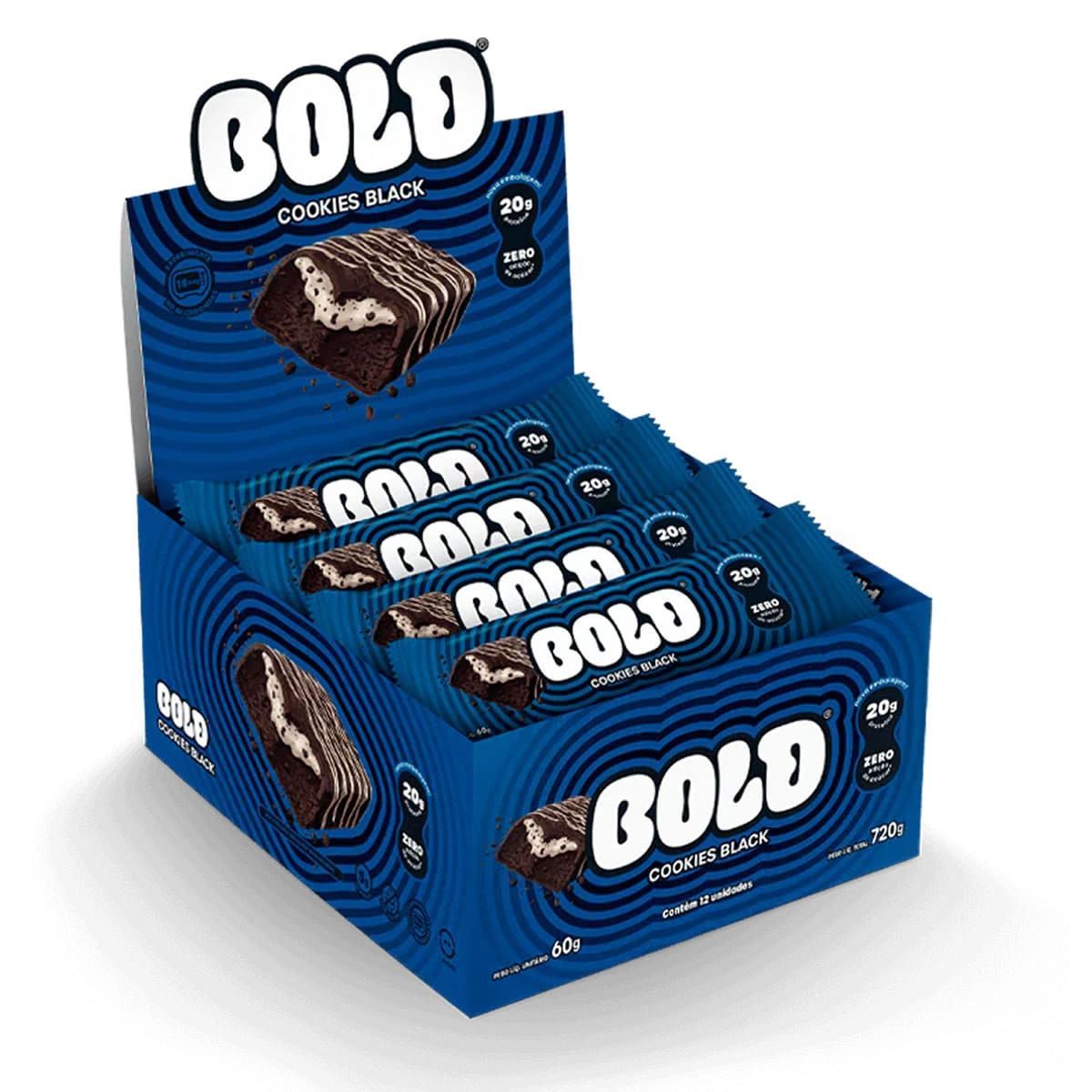 Barra de Proteina - 12 Unidades 60g   - Bold