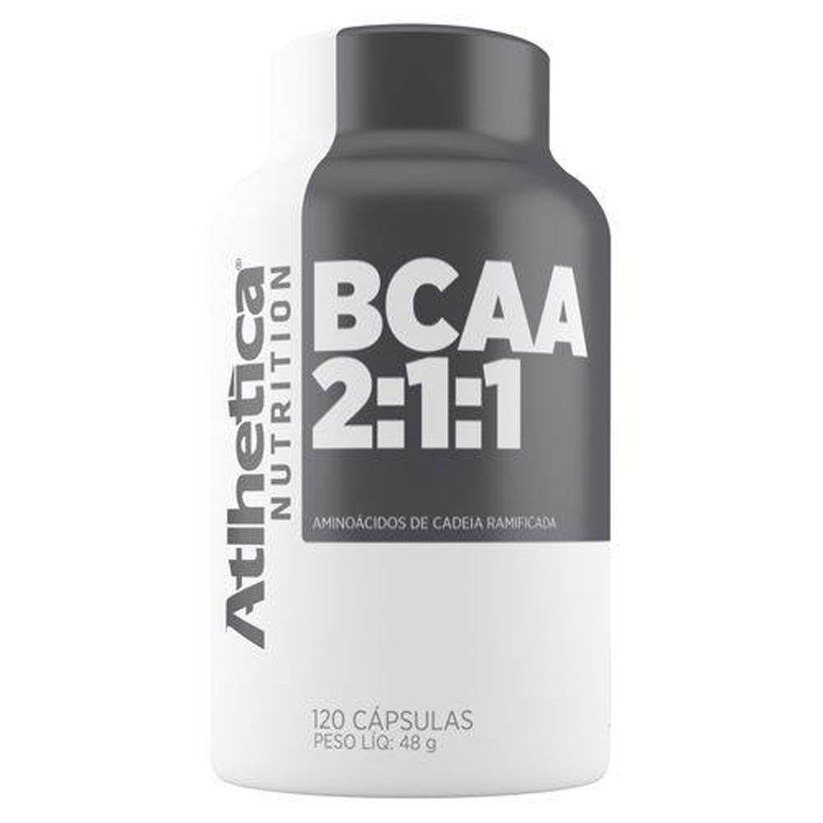 Bcaa 2:1:1 - 120 Cápsulas - Atlhetica Nutrition