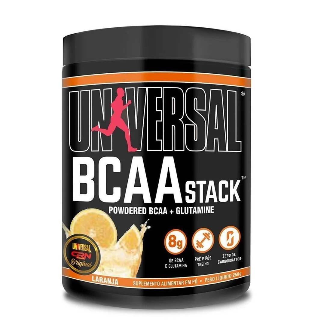 Universal BCAA Stack Powdered BCAA + Glutamine 250 g