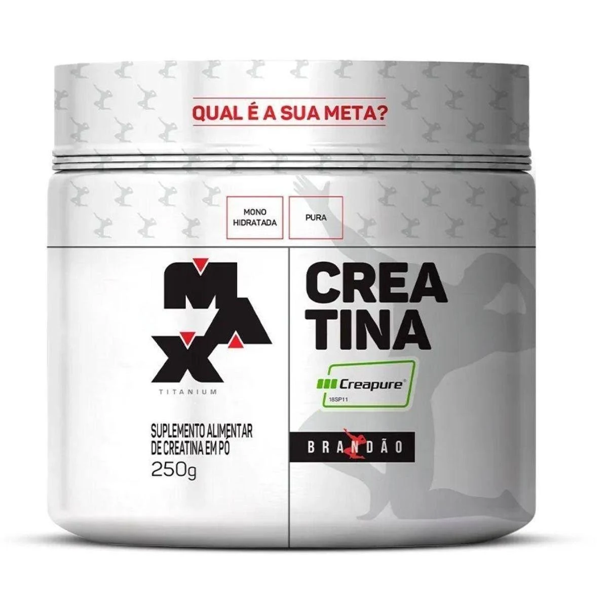 Creatina Creapure Rafael Brandão   -250g  Sem Sabor -  