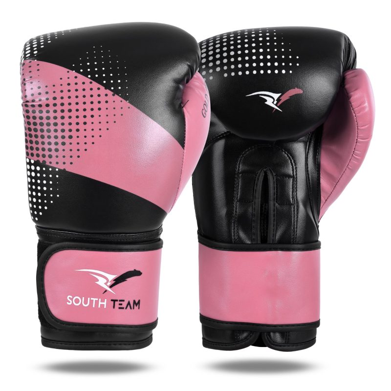 LUVA DE BOXE PRO ROSA E PRETA
